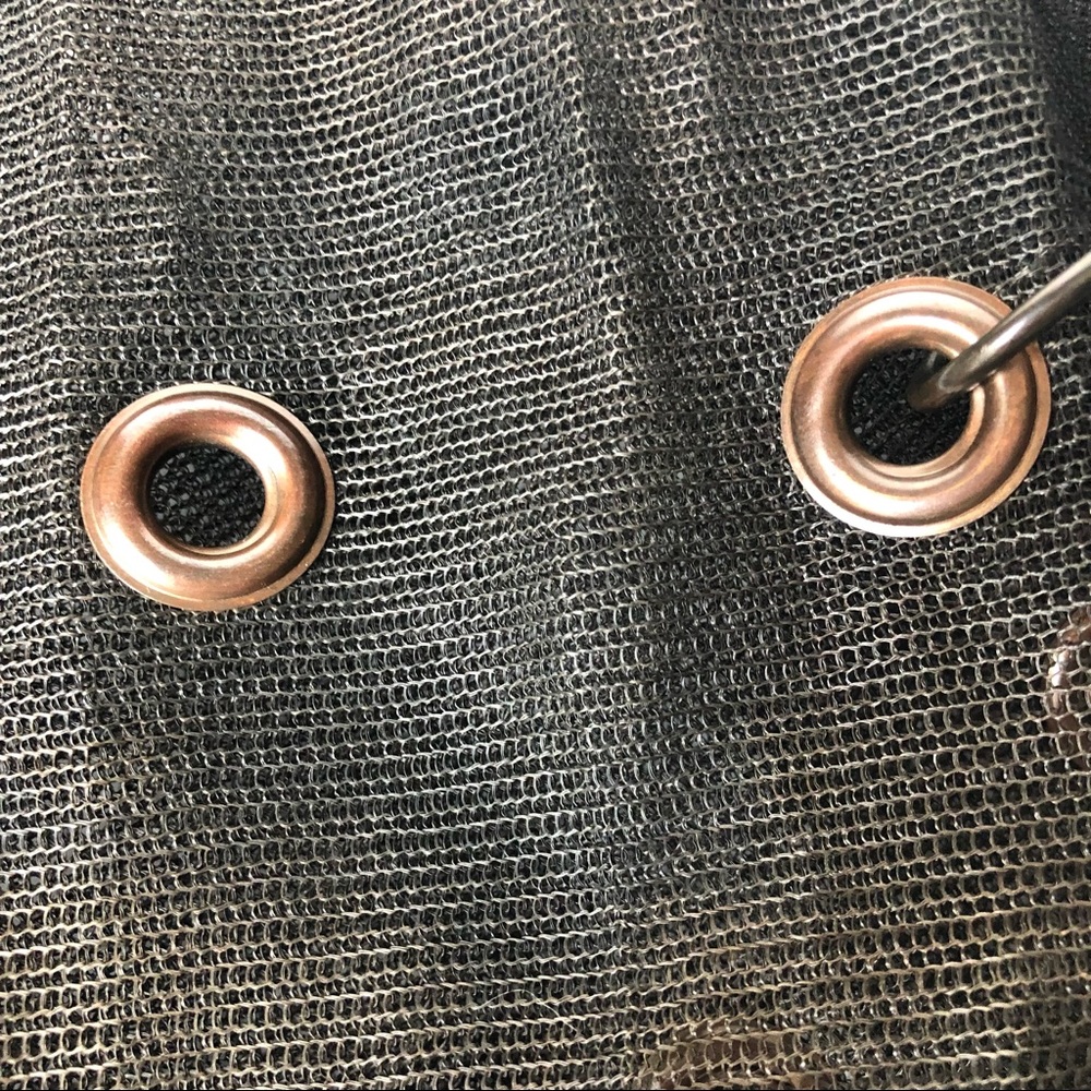 *SOLD* Rare Handcrafted Copper Sarah Cavender Metals Extra Wide Mesh Belt - Picture 3 of 7